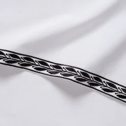 Housse De Couette|Parure De Lit*alinea Housse de couette 260x240cm en percale de coton - Blanc