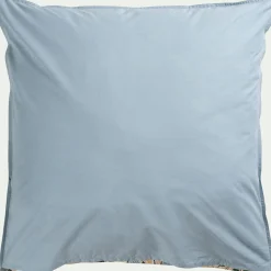 Parure De Lit*alinea Housse de couette 240x220cm et 2 taies d'oreiller 63x63cm en percale de coton motif floral - Bleu