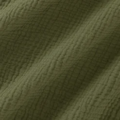 Parure De Lit*alinea Housse de couette 260x240cm et 2 taies d'oreiller 63x63cm en double gaze de coton - sauge Vert