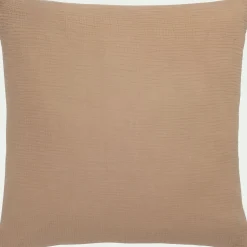 Parure De Lit*alinea Housse de couette 260x240cm et 2 taies d'oreiller 63x63cm en double gaze de coton - alpilles Beige
