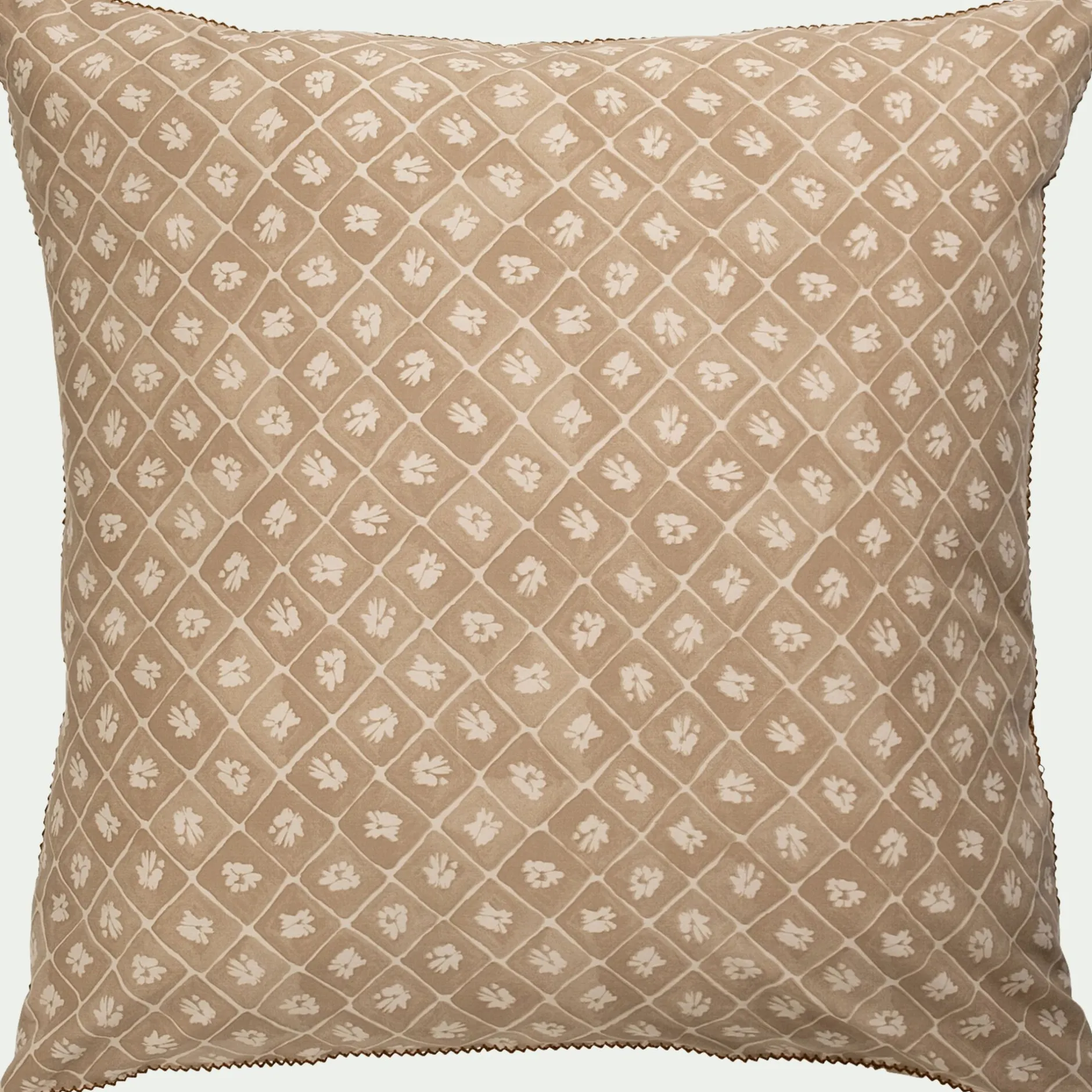 Parure De Lit*alinea Housse de couette 260x240cm et 2 taies d'oreiller 63x63cm en coton lavé - Beige