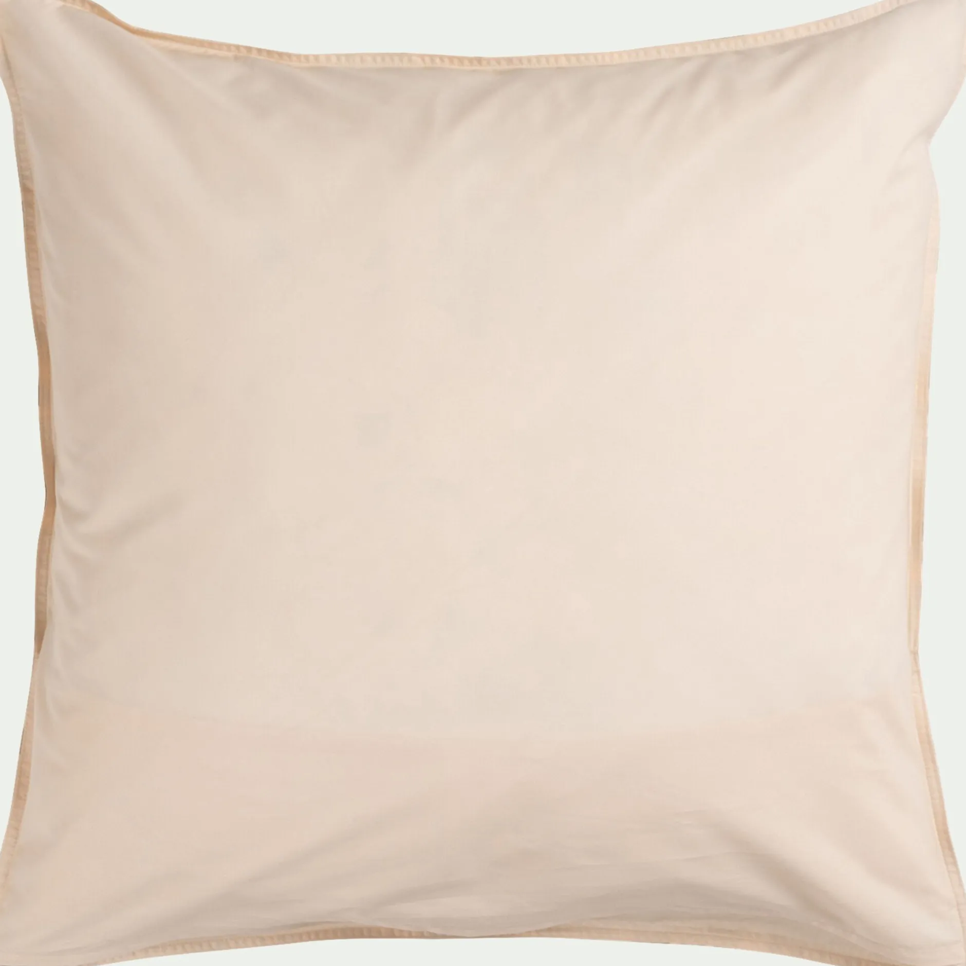 Parure De Lit*alinea Housse de couette 240x220cm et 2 taies d'oreiller 63x63cm en percale de coton motif floral - Beige