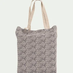 Parure De Lit*alinea Housse de couette 260x240cm et 2 taies d'oreiller 63x63cm en coton et lin - motif amande Bleu