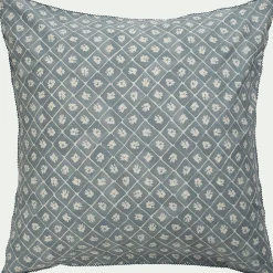 Parure De Lit*alinea Housse de couette 240x220cm et 2 taies d'oreiller 63x63cm en coton lavé - Bleu