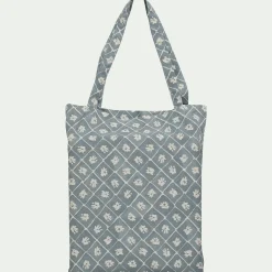 Parure De Lit*alinea Housse de couette 240x220cm et 2 taies d'oreiller 63x63cm en coton lavé - Bleu