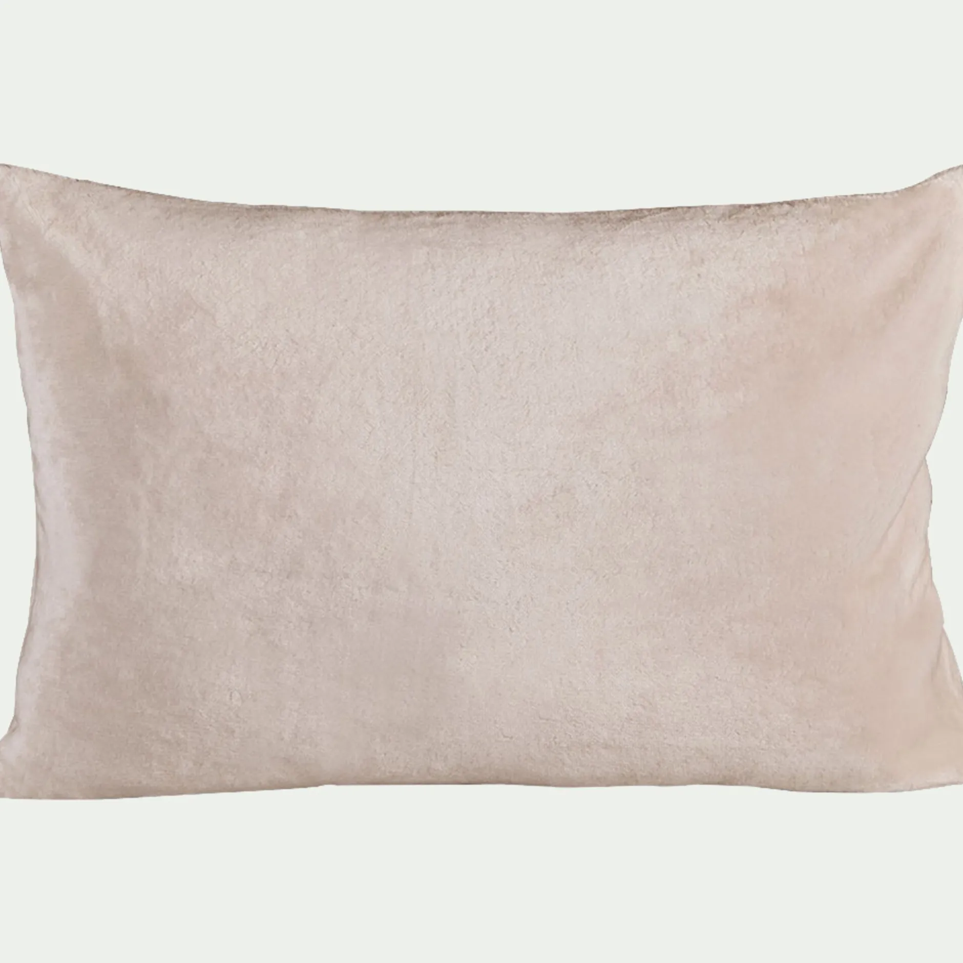Housse De Coussin*alinea Housse de coussin effet polaire 40x60cm - argile Rose