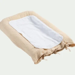 Bureau Enfant|Linge Pour Bébé*alinea Housse de matelas à langer en gaze de coton bio 67x47cm - Beige