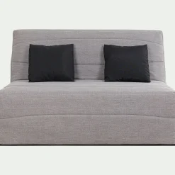 Housse Clic-Clac & Bz*alinea Housse pour canapé BZ et 2 housses de coussin 160x200cm - borie Gris