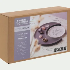 Objet Décoratif De Noël*alinea Kit de création de 2 coupelles astrales en jesmonite Violet