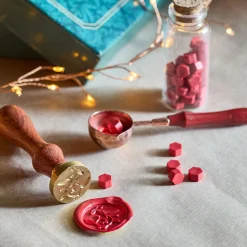 Objet Décoratif De Noël*alinea Kit pour sceau de cire - Rouge
