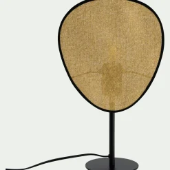 Lampe À Poser*alinea Lampe à poser électrifiée en papier tressé H39cm - Naturel