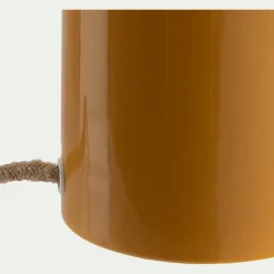 Lampe À Poser*alinea Lampe à poser électrifiée en porcelaine D23,2cm - Jaune