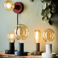 Applique Murale*alinea Lampe applique en métal D10xH9cm Blanc