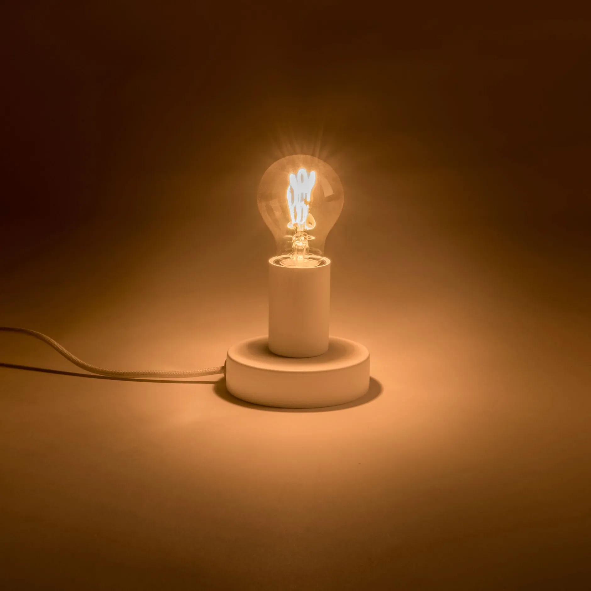 Applique Murale*alinea Lampe applique en métal D10xH9cm Blanc