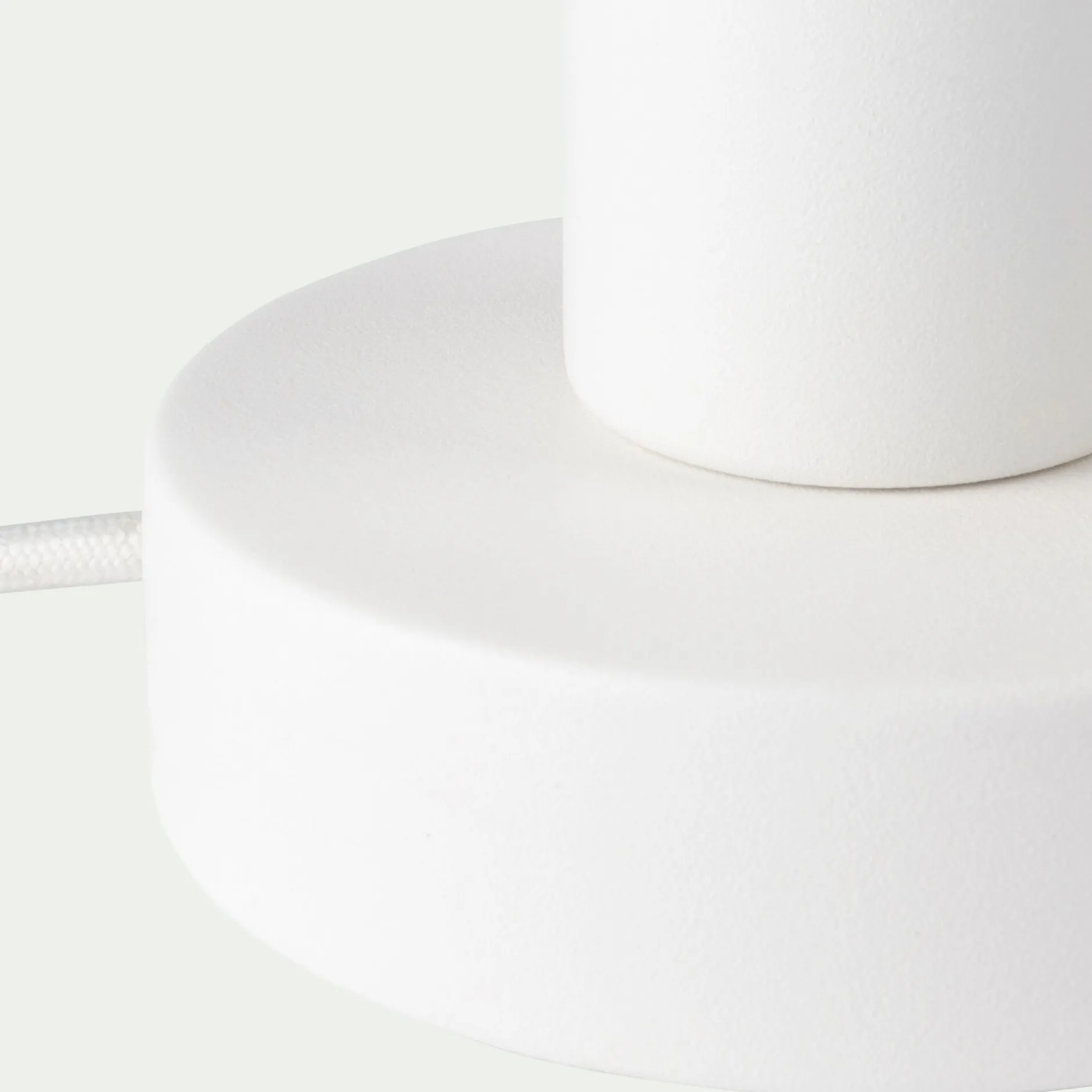 Applique Murale*alinea Lampe applique en métal D10xH9cm Blanc