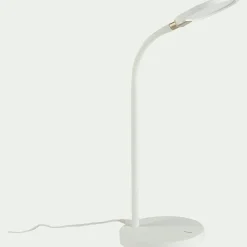 Lampe De Bureau|Lampe À Poser*alinea Lampe de bureau avec variateur H31,50cm - Blanc