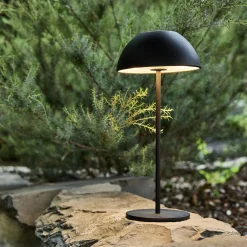 Luminaire Exterieur|Lampes Solaires & Nomades*alinea Lampe de table à poser nomade H28cm - Noir