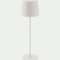 Luminaire Exterieur|Lampe Et Lampadaire D'Extérieur*alinea Lampe de table à poser nomade H37cm - Blanc