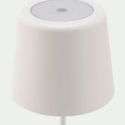 Luminaire Exterieur|Lampe Et Lampadaire D'Extérieur*alinea Lampe de table à poser nomade H37cm - Blanc
