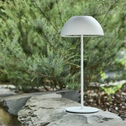 Luminaire Exterieur|Lampes Solaires & Nomades*alinea Lampe de table à poser nomade H28cm - Blanc