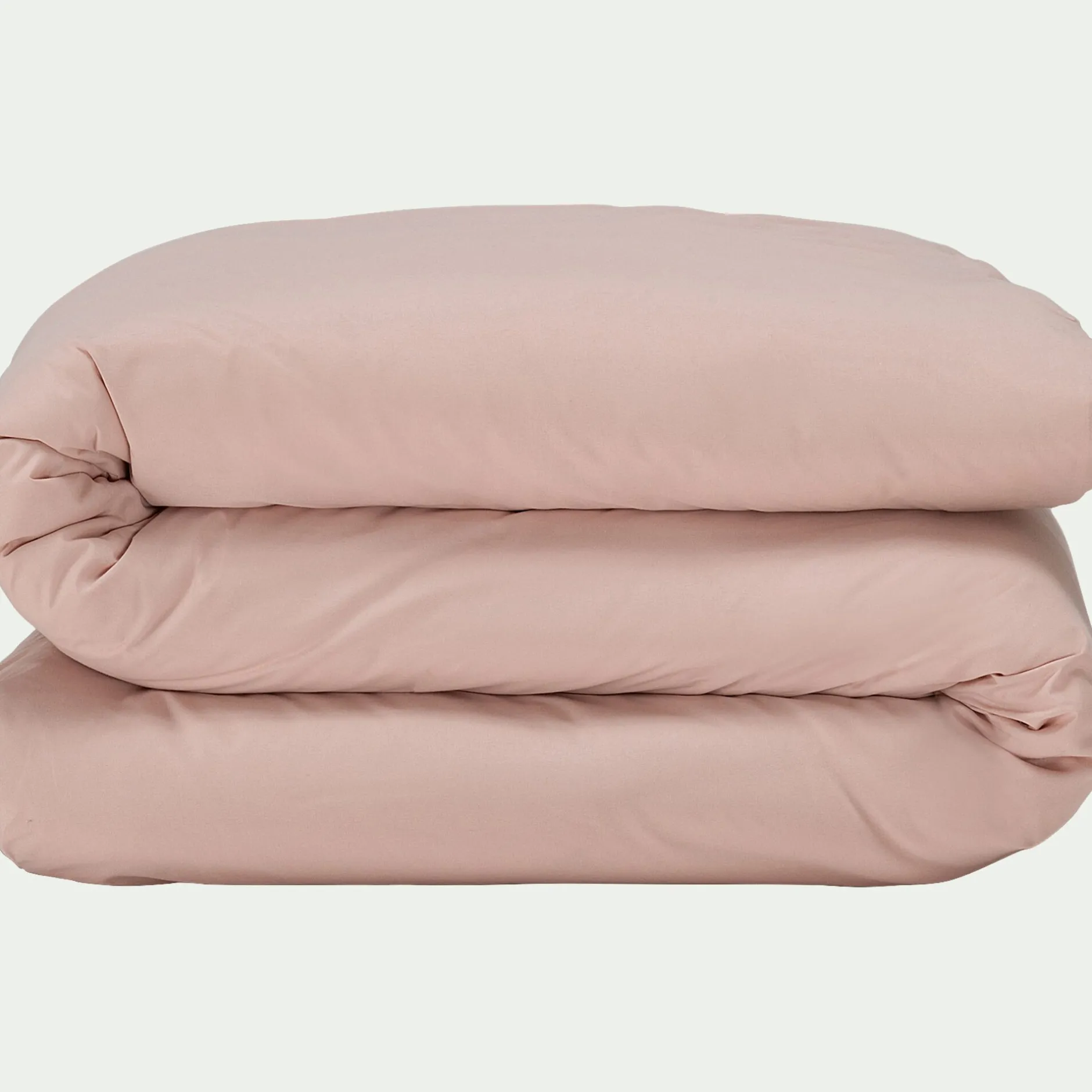 Parure De Lit*alinea Linge de lit uni en coton - rosa Rose