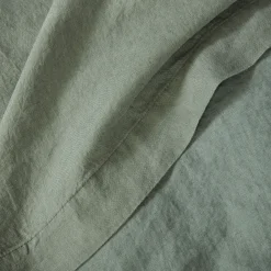 Parure De Lit*alinea Linge de lit uni en lin lavé - cèdre Vert