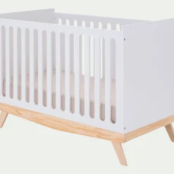 Lit Enfant|Lit Enfant*alinea Lit bébé en bois - Blanc