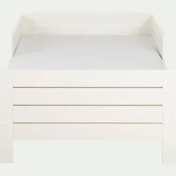 Lit Enfant|Lit Enfant*alinea Lit évolutif 1 place blanc en pin massif 3 positions pour enfant avec matelas évolutif