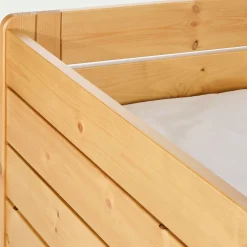 Lit Enfant|Lit Enfant*alinea Lit évolutif 1 place en pin massif 3 positions pour enfant - Bois clair