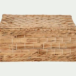 Boîte De Rangement|Panier*alinea Lot de 3 caisses de rangement en jacinthe d'eau - Naturel