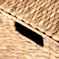 Boîte De Rangement|Panier*alinea Lot de 3 caisses de rangement en jacinthe d'eau - Naturel