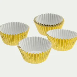 Moule À Gâteau*alinea Lot de 50 caissettes à cupcakes D5cm - Doré