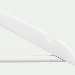 Dressing*alinea Lot de 5 cintres en bois - gris Blanc