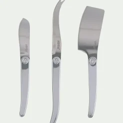 Couteau De Cuisine|Couvert De Table*alinea Lot de 3 couteaux à fromage en inox - Argenté