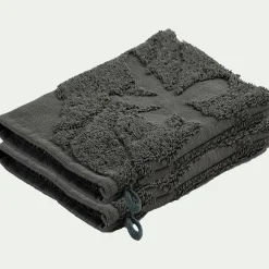 Gant De Toilette*alinea Lot de 2 gants de toilette en coton - cèdre Vert