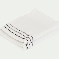 Gant De Toilette*alinea Lot de 2 gants de toilette en coton - ventoux Blanc