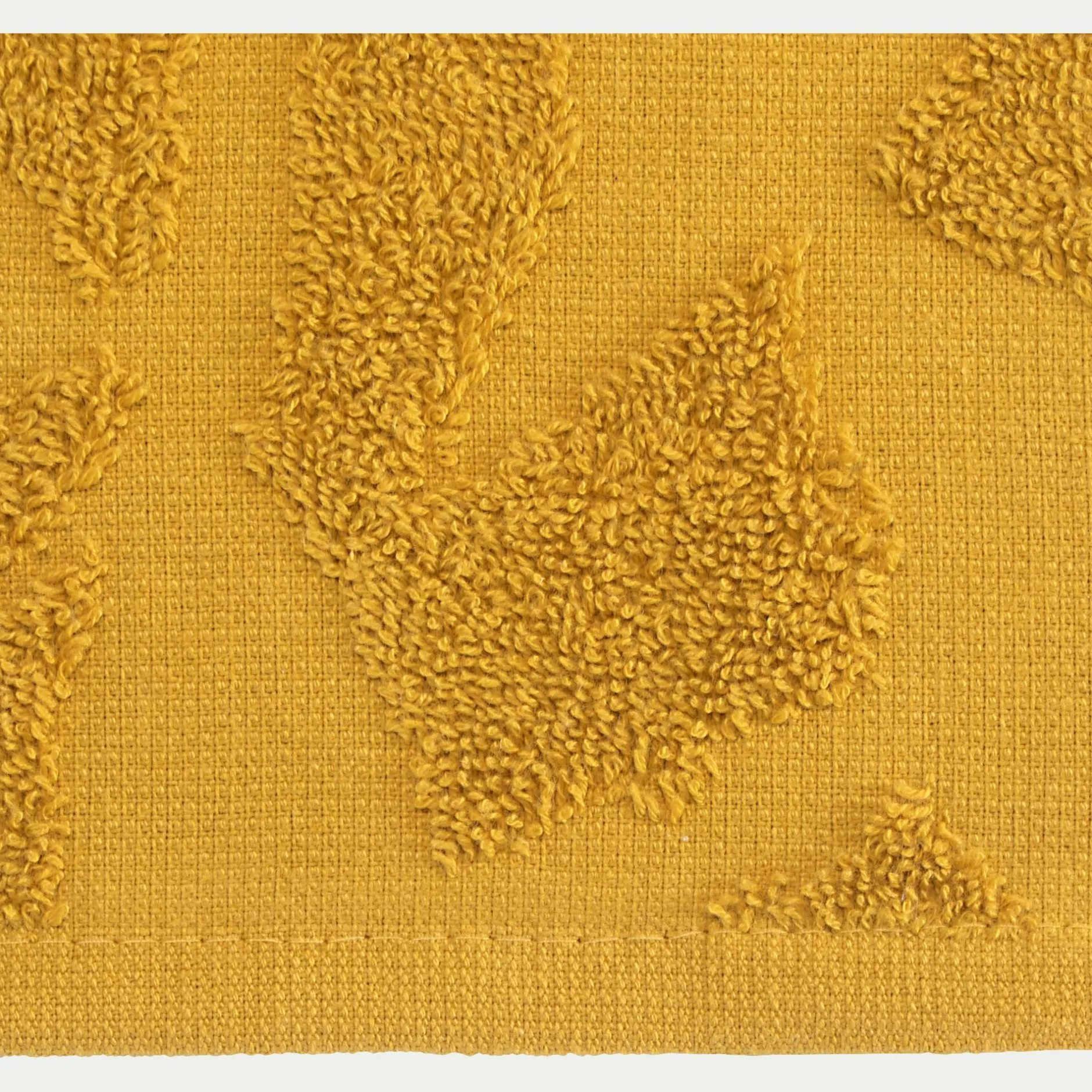 Gant De Toilette*alinea Lot de 2 gants de toilette en coton - argan Jaune