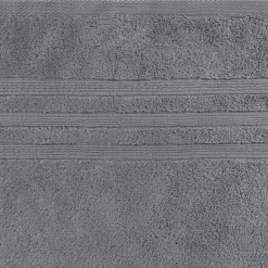 Gant De Toilette*alinea Lot de 2 gants de toilette bouclette en coton - anthracite Gris