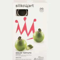 Moule À Gâteau*alinea Lot de 8 moules à gâteau en silicone platinium D6,2cm - Gris