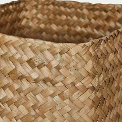 Accessoire De Salle De Bain|Panier*alinea Lot de 2 paniers en jonc de mer - naturel Naturelle