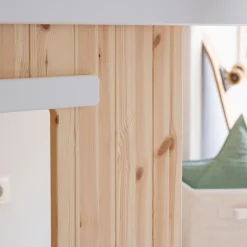 Lit Enfant|Lit Enfant*alinea Lot de 2 panneaux pour lit cabane 75x91,5cm - Bois clair