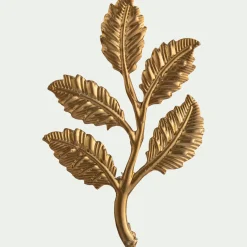 Décoration De La Table De Noël|Bougie Et Photophore De Noël*alinea Lot de 2 pins feuille pour bougie - Doré