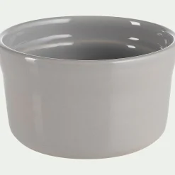 Cuisson Spécifique|Plat À Four*alinea Lot de 4 ramequins en grès D9cm - Gris