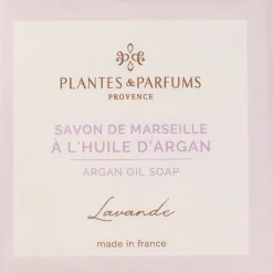 Cosmétique|Accessoire De Salle De Bain*alinea Lot de 2 savons de Marseille à l'huile d'argan senteur lavande 100g