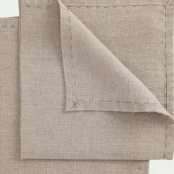 Serviette De Table|Nappe Et Serviette De Noël*alinea Lot de 2 serviettes de table en lin lavé - Naturel