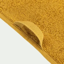 Serviette Invité*alinea Lot de 2 serviettes invité en coton - 30x50cm Jaune argan