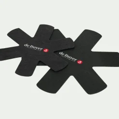 Accessoire De Cuisson*alinea Lot de 2 séparateurs de poêle D27cm et D34cm - gris