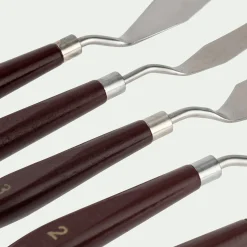 Ustensile Pour Pâtisserie*alinea Lot de 5 spatules de modelage en inox - Argenté