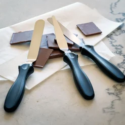 Ustensile Pour Pâtisserie*alinea Lot de 3 spatules de précision en inox - Argenté