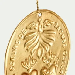 Suspension De Noël*alinea Lot de 12 suspensions de Noël en laiton D5,5cm - Doré